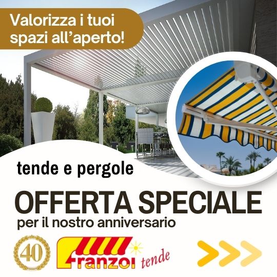 offerta speciale tende e pergole